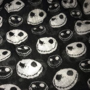 Disney Parks Jack skeleton 100% Rayon scarf